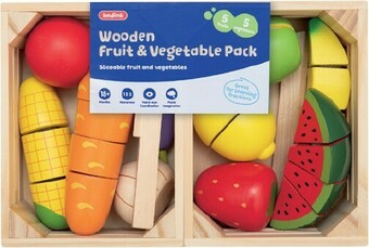 Officeworks Kadink Wooden Fruit and Vegetable Pack offer