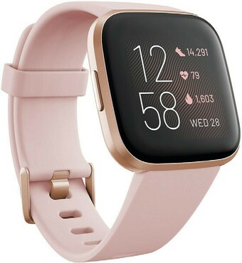 Officeworks Fitbit Versa 2 Smart Watch - Petal Copper Rose offer