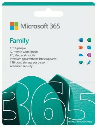 Officeworks Microsoft 365 Family offer