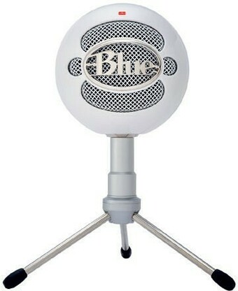 Officeworks Blue Snowball Ice USB Microphone - White offer