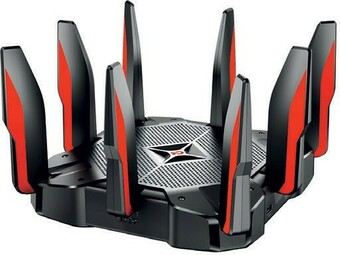 Officeworks TP-Link Archer AX11000 Tri-Band Gaming WiFi 6 Router* offer
