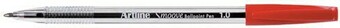 Officeworks Artline Smoove Ballpoint Pen - Red offer