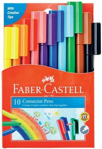 Officeworks Faber-Castell 10 Pack Connector Pens offer