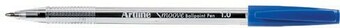 Officeworks Artline Smoove Ballpoint Pen - Blue offer
