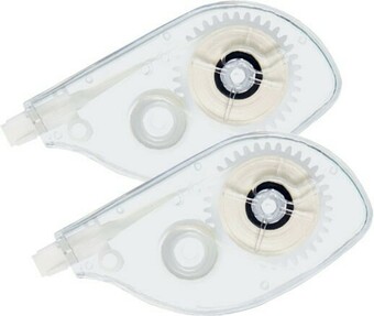 Officeworks Keji 2 Pack Correction Tape offer