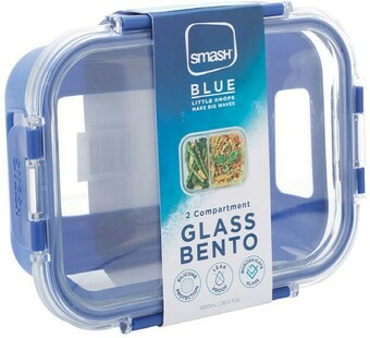 Smash Leakproof Glass Lunchbox 1L