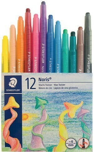 Officeworks Staedtler 12 Pack Noris Twistable Crayons offer