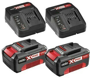 Ozito PXC 18V Twin Battery \u0026 Charger 