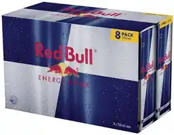 Coles Red Bull Energy Drink 8x250mL offer