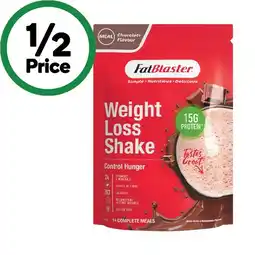 Woolworths FatBlaster Weight Loss Shake 465g offer