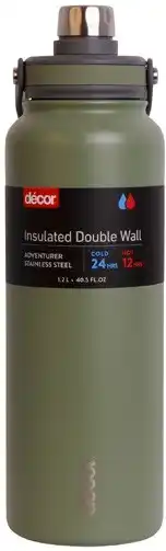 Coles Décor Adventurer Stainless Steel Bottle 1.2 Litre offer