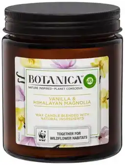 Coles Botanica by Air Wick Scented Candle 1 Each offer