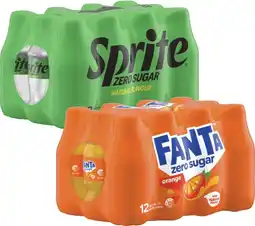 Coles Fanta or Sprite Soft Drink 12x300mL offer