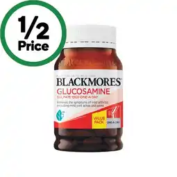 Woolworths Blackmores Glucosamine 1500mg Tablets Pk 150 offer
