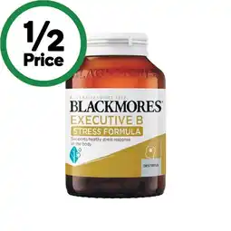 Woolworths Blackmores Executive B Tablets Pk 125 offer