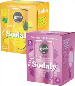 Coles Remedy Sodaly 4x250mL offer