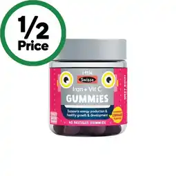 Little Swisse Iron + Vitamin C Gummies Pk 40