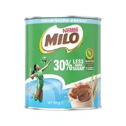 Woolworths Nestle Milo Less Sugar 395g or Milo 460g offer