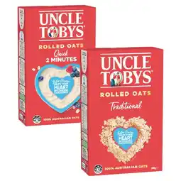 Woolworths Uncle Tobys Oats 1 kg offer