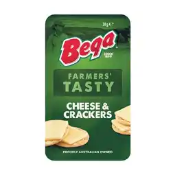 Woolworths Bega Cheese & Crackers Varieties 38g – From the Fridge offer