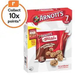 Woolworths Arnott’s Mini Biscuits Multipack 175-200g Pk 7-8 offer