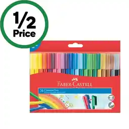 Woolworths Faber-Castell Connector Markers Pk 20 offer