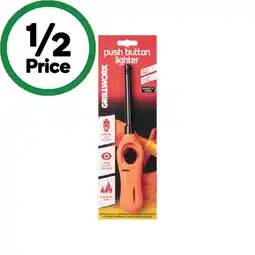 Woolworths Grillworx Push Button Lighter Pk 1 offer