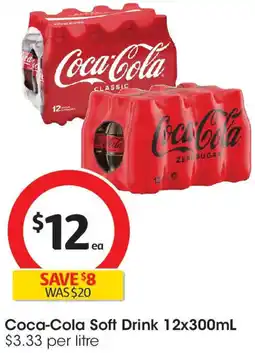 Coles Coca-Cola Soft Drink offer