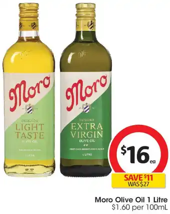 Coles Moro Olive Oil offer
