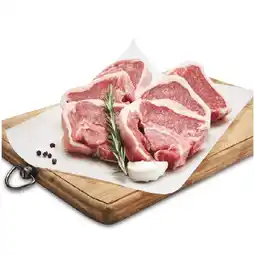 Woolworths Australian Lamb Mid Loin Chops offer