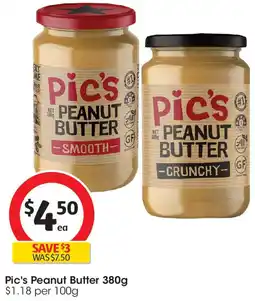 Coles Pic's Peanut Butter offer