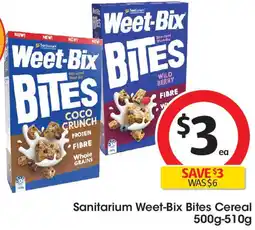 Coles Sanitarium Weet-Bix Bites Cereal offer