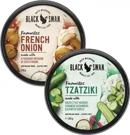Coles Black Swan Favourites Dip 180g-200g offer
