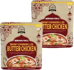 Coles Coco Earth Smoky Charcoal Butter Chicken 400g offer