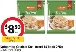 Coles Katoomba Original Roti Bread offer