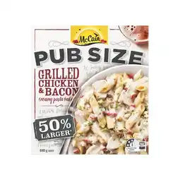 Woolworths McCain Pub Size Frozen Meals 480-500g offer