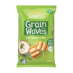 Woolworths Sunbites Grain Waves 170g offer