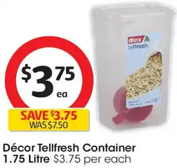 Coles Décor Tellfresh Container offer