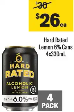 Coles Hard rated lemon offer
