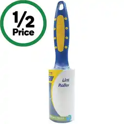 Woolworths Korbond Lint Roller Soft Grip Handle Pk 1 offer