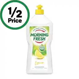 Woolworths Morning Fresh Dishwashing Liquid 900ml offer