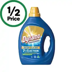 Woolworths Dynamo Professional Laundry Liquid 2 Litre offer