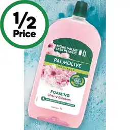 Woolworths Palmolive Hand Wash Foam Refill 1 Litre offer