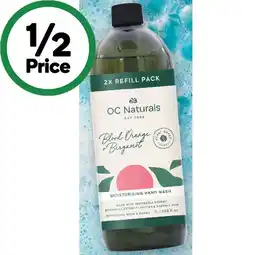 Woolworths OC Naturals Hand Wash Refill 1 Litre offer