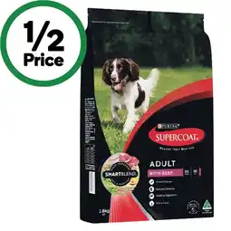 Woolworths Supercoat Dry Dog Food 2.6-2.8 kg offer