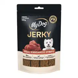 Woolworths My Dog Jerky Strips 100g offer