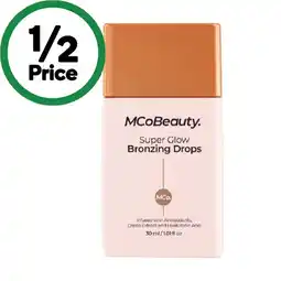 Woolworths MCoBeauty Super Glow Bronzing Drops 30ml offer