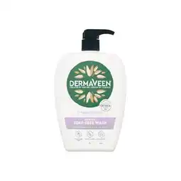 Woolworths Dermaveen Extra Hydration Gentle Soap Free Wash 1 Litre offer