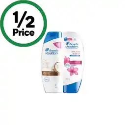 Woolworths Head & Shoulders Shampoo or Conditioner 400ml offer