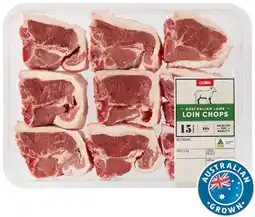 Coles Coles Australian Lamb Loin Chops offer